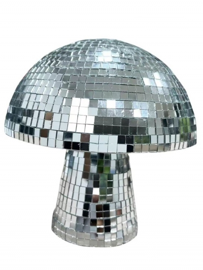 Зеркальный диско гриб 15 см-2